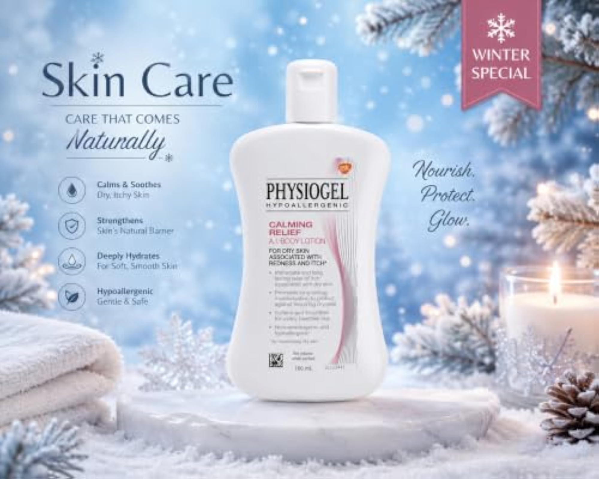 Calming Relief A.I. Lotion for Dry Sensitive Skin, 100 ml