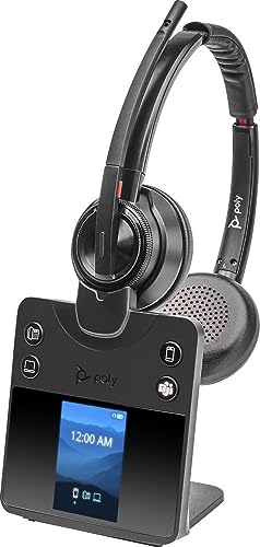 Plantronics Auriculares DECT Poly Savi 8420 Office Binaurales Teams