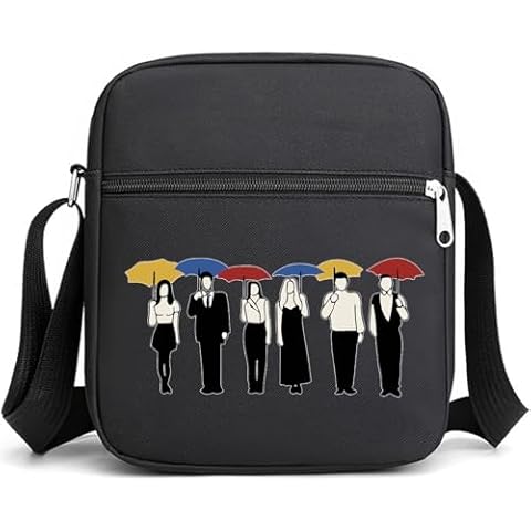Alikpop TV Show Merchandise Friends Crossbody Shoulder Bag for Women Men Handbag with Adjustable Strap, Cell Phone Pouch, Small Crossbody Bag (Black) Cover