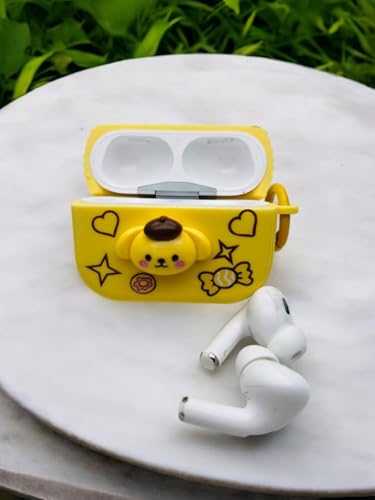 Image of SE HUB Earphone Case Cover Compatible with AirPods Case Cover | Soft Fur Skin Buds Full Protection Cover