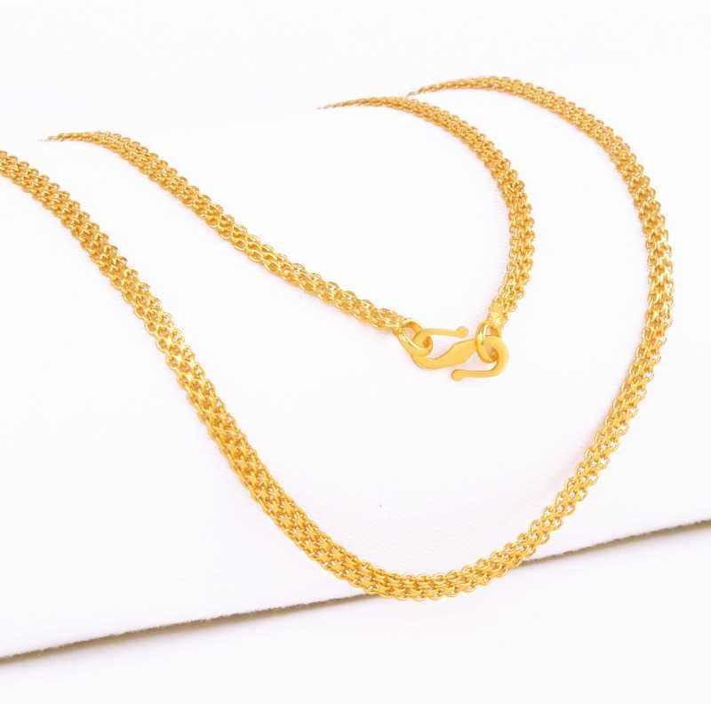 newncklace set Beautiful and Gold-Plated Gold-plated Plated Alloy Chain ()
