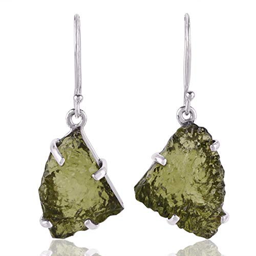 Pendientes colgantes y colgantes hechos a mano de plata de ley 925 maciza para mujer, joyería de regalo para el Día de San Valentín