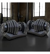 ラスト1個☆匿名発送☆新品未使用　可変式ダンベル 【24kg 15段階調整】1個 Amazon | 【新型 片手で可変】可変式ダンベル【24kg 15段階調整