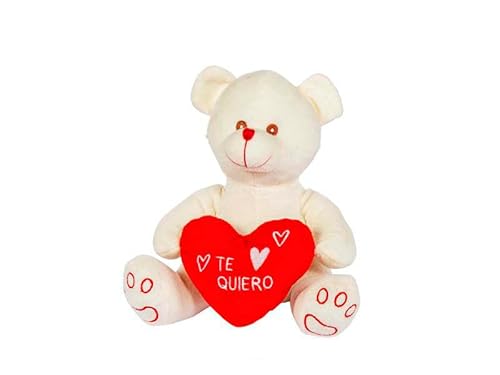 DISOK - Orsetto Cuore Rosso. Peluche San