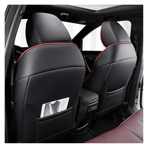 Housses de siège voiture Audi A6 C6 et Q5 avec protection intégrale rouge