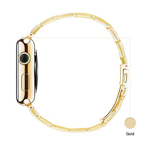 Image of Light House Apple Watch Bands-Fashion Lightweight Resin iWatch Bands for Women Men 38mm /40mm /41mm /42mm(Series 11 10), 49mm /46mm /45mm /44mm /42mm(S 3 2 1), Compatible with Apple Watch Series 11 SE 10 9 8 7 6 5 4 3 Ultra