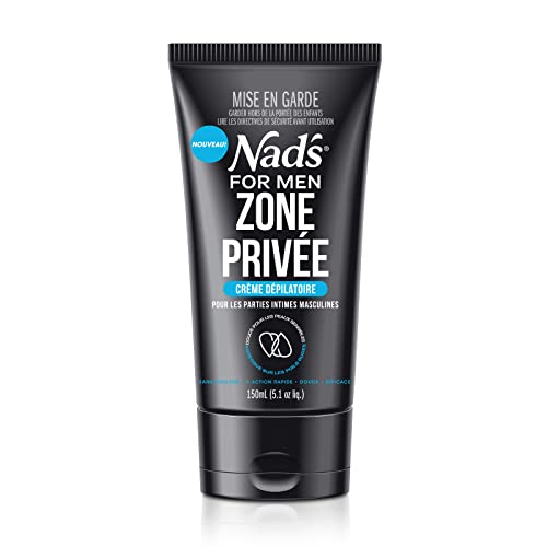 Nad's For Men Zone Privée Crème Dépilatoire, Crème Dépilatoire Intime