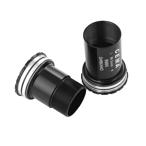 Boîtier de pédalier BB86 BB92 Shimano roulement céramique noir Cema