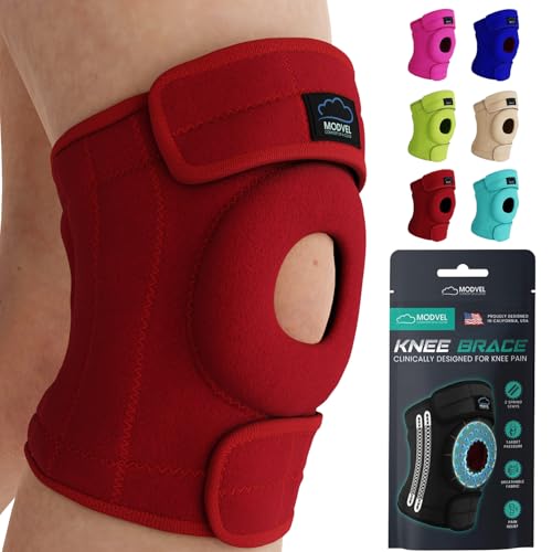 Image of Modvel ELITE Knee Brace for Men & Women - Patella Gel Pads & Side Stabilizers for ACL, Meniscus Tear, Arthritis & Injury Recovery - Maximum Support for Running, Sports & Joint Pain Relief