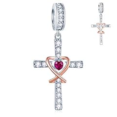 Sparkling Faith Cross Pendant