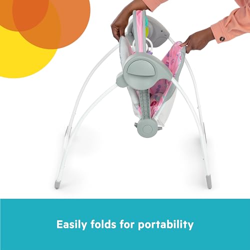 33% Off Bright Starts Baby Swing with Music & Toys - Image 5
