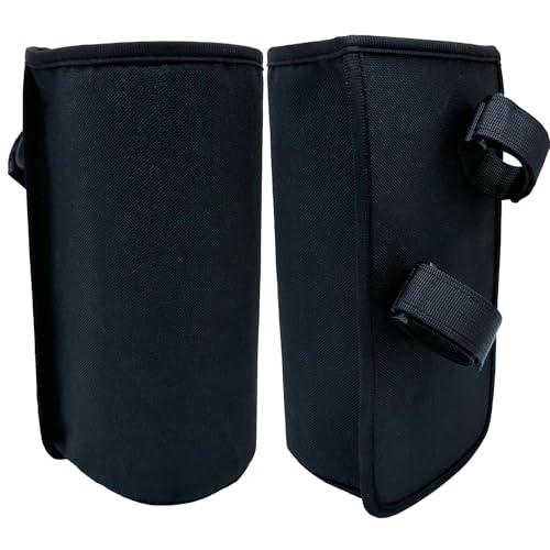 Wanty Slanted Drumstick Holder Drum Sticks Nylon Holder High-Capacity Bag with Two Hook & Loop Straps for Drumsticks Mallets Brushes Up to 10 Pairs Drum Set Accessories - Thumbnail 5