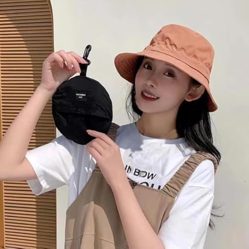 Image of Handcuffs Caps for Mens & Womens Foldable Bucket Hat Lightweight Quick-Drying Waterproof Outdoor Sun Protection Hat with Portable Storage