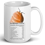 Funny Dairy Cow Isopods Nutrition Facts Coffee Mug 15oz White - Cute Peeking Face Design Ceramic Cup Gifts for Isopod Lovers -  Lovesout