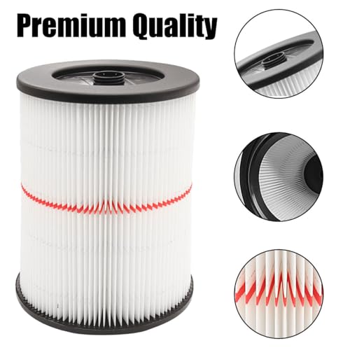 ANBOO Pacote com 2 Filtros 17816 para Aspirador de Pó Craftsman Shop Vac, Filtros de Vácuo para Aspi