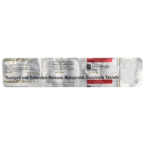 Image of Hopace-MT 50 - Strip of 7 Tablets