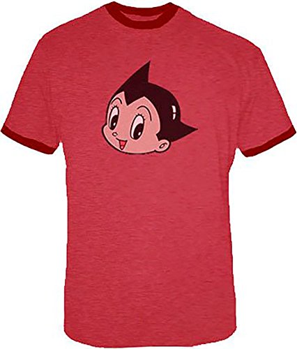 Costume Agent Astro Boy Scott Pilgrim vs. The World Heather Red T-Shirt Tee (Adult Medium)