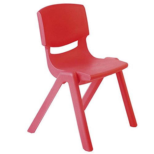 Silla infantil mariposa, apilable, multicolor rojo Talla:H 30 cm