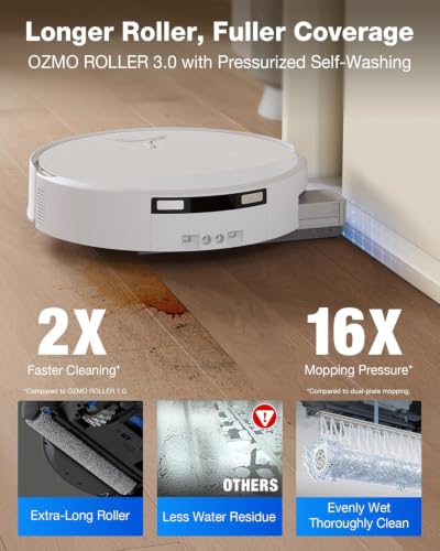 Image of ECOVACS Deebot T90 Pro Omni 2-in-1 Robot Vacuum Cleaner & Mop, 2026 New Launch, 30000 Pa Blast Suction, Self-Empty & Self-Wash Omni Station, Extra-Long Roller, AI Re-Mop 2.0, PowerBoost Technology