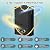 Propane Water Heater, 6L 1.58GPM 41000 BTU Portable Tankless Water Heater Outdoor, Gas Instant Hot with Handle Overheating Protection for RV Trips, Camping, Boat Cabins, Outdoor Shower, Black