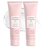 Purifying Exfoliating Gel, Facial Exfoliator Cleanser, Face Scrub, Natural...