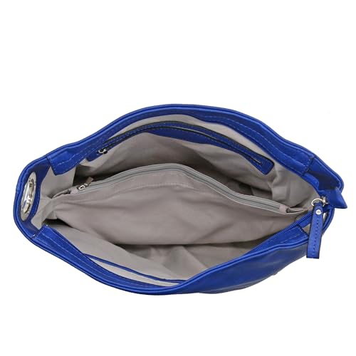 Image of Hobo Shoulder Bag with Big Snap Hook Hardware