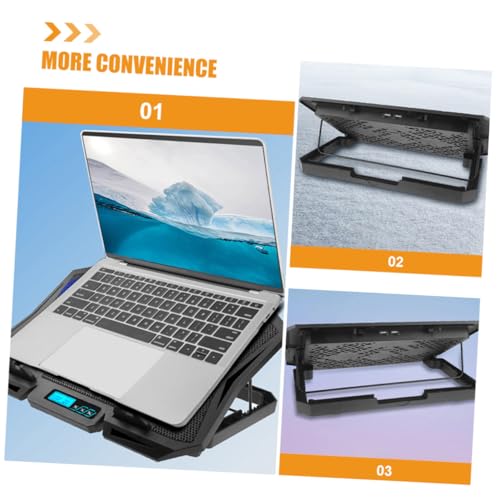 Base de enfriamiento para laptop con ventilador silencioso miniatura 3