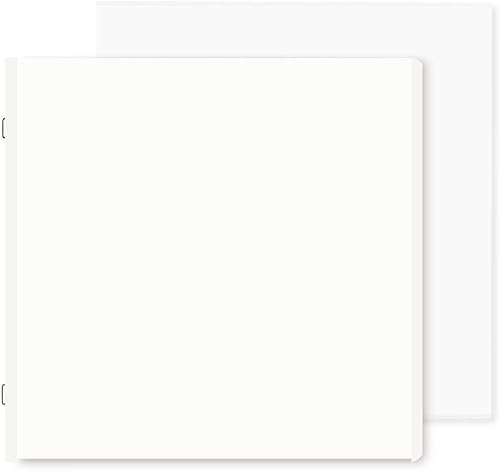 Páginas y protectores de Creative Memories (blanco)