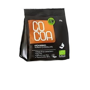 COLLECTIE BESSEN IN RAUWE BIO CHOCOLADE 70 g – COCOA