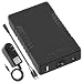 TalentCell Rechargeable 12V 6000mAh/5V 12000mAh DC Output Lithium Ion Battery Pack For LED Strip And CCTV Camera, Portable Li-ion Battery Bank With Charger, Black (Multi-led indicator)