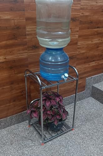 Image of Stainless Steel Shoe Rack, Multipurpose Rack, Multilayer (Stand Water Dispenser)