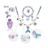 Fishkidtail Little Girls Princess Mermaid Costume for Girls Dress Up with Accessory for Christmas Birthday Party Supplies #3