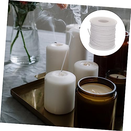 Rollo de mechas de algodón para velas DIY miniatura 6