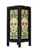 Thai Vintage Handmade Asian Oriental Fantasy Skull Bedside Table Light or Floor Wood Paper Lamp Shades Home Bedroom Garden Decor Modern Design from Thailand