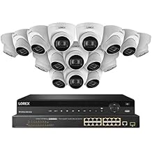 32-Channel NVR System with 4K 8MP IP Dome Cameras with Listen-In Audio 16