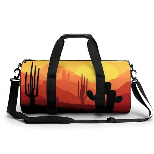Sac week-end cactus du désert pour optimiser vos bagages de voyage
