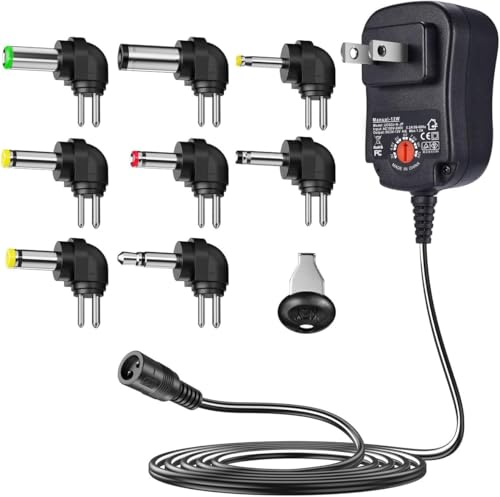 (未使用･未開封品)　Punasi チャージャー 3V-12V 電圧調整 DCアダプター ユニバーサル 変換プラグ AC充電器 ACアダプター メデラ パンプ スピーカー LEDライト ルー 6k88evb 41uyUITrvTL.jpg