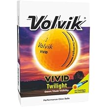 Volvik Vivid Twilight Glow in The Dark Golf Balls 6 Pack