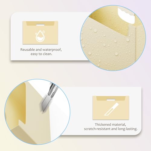 Fini le désordre : support vertical pliable pour papiers et documents 30x30 - 7