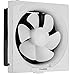 PrimeMatik - Wentylator wyciągowy, 290x290 mm, bez osłony z kratką zwrotną, idealny do wentylacji toalety kuchni magazynu garażu