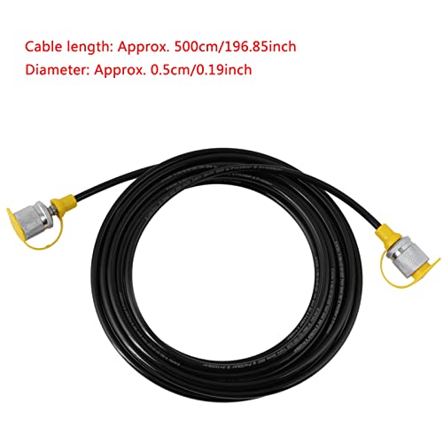 M16 Test Hose, 5M Hydraulic Pressure Test Sealing, for Measuring Equipment Tubes, for Liquid Conducting