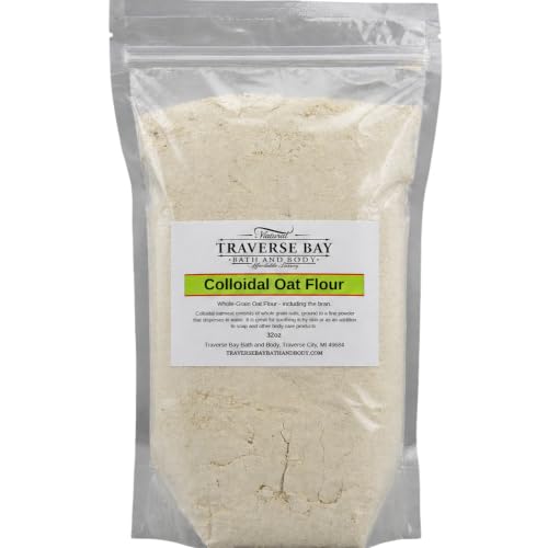 Traverse Bay Bath and Body - Colloidal oatmeal (Whole Oat Flour), 32 oz