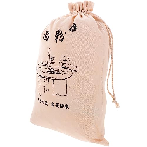 Housoutil Bolsa De Almacenamiento De Cuerda y Gran Capacidad Para Pan y Productos De Horno Resistente y De Limpiar