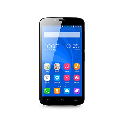Honor Holly Smartphone (5 pollici, Touchscreen, Quad-Core, 1GB RAM, 16GB ROM, fotocamera principale da 8MP, fotocamera frontale da 2MP, Android 4.4, Emotion Laucher) Bianco