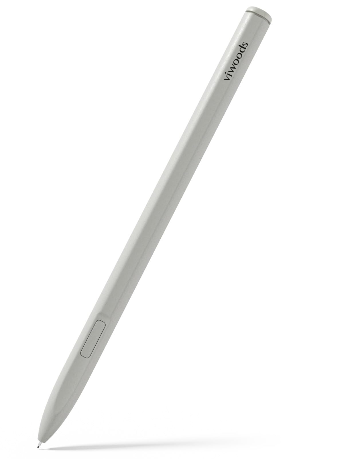 VIWOODS Penna in ceramica C1 aggiornata con design senza punta, pennino capacitivo avanzato con punta ultra fine da 0,5 mm, alta frequenza di campionamento a 960 Hz, sensibilità lineare alla pressione