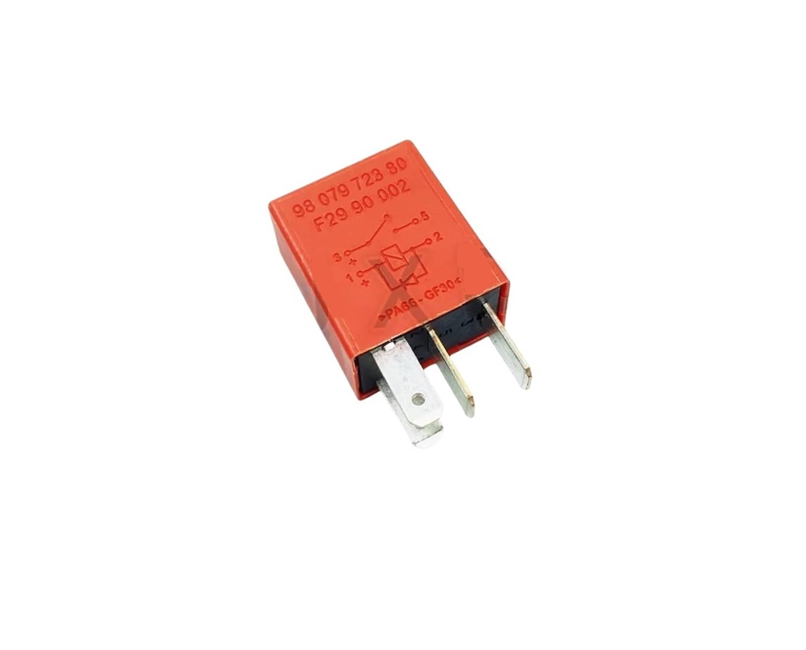 Relé 98 079 723 80 F29 90 002 de 12VDC y 4 pines compatible con fusileras automotrices