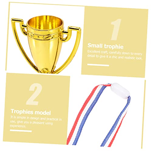 OHPHCALL 8 Pçs Plástico Medalha De Plástico Decoração Medalha De Troféu De Golfe Para Crianças Brinq