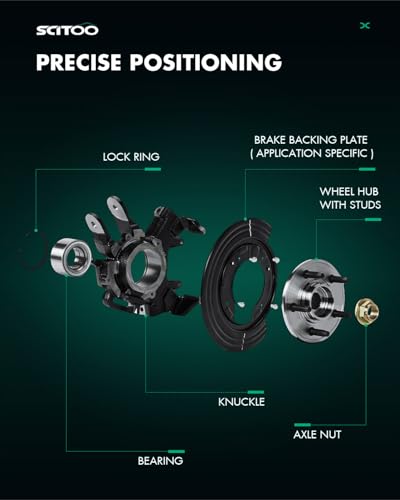 Image of SCITOO 947-038 947-037 Brake Backing Plate Front Left & Right