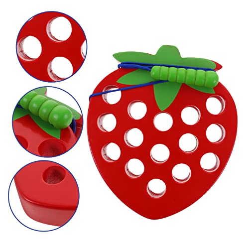 Toddmomy 5 Conjuntos De Brinquedos De Enfiar À Mão Brinquedos De Quebra-Cabeça Brinquedos Para Crian