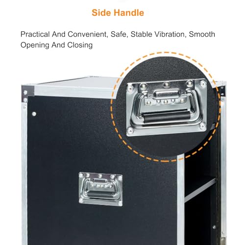 Moderno soporte de audio para reproductor de discos y estéreo elegante para CD para oficina en casa y teatro, solución de almacenamiento perfecta para los amantes de la música